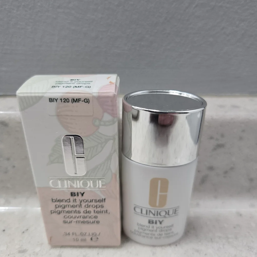 Clinique BIY Blend It Pigment Foundation Makeup Drops shade 120 Discontinued